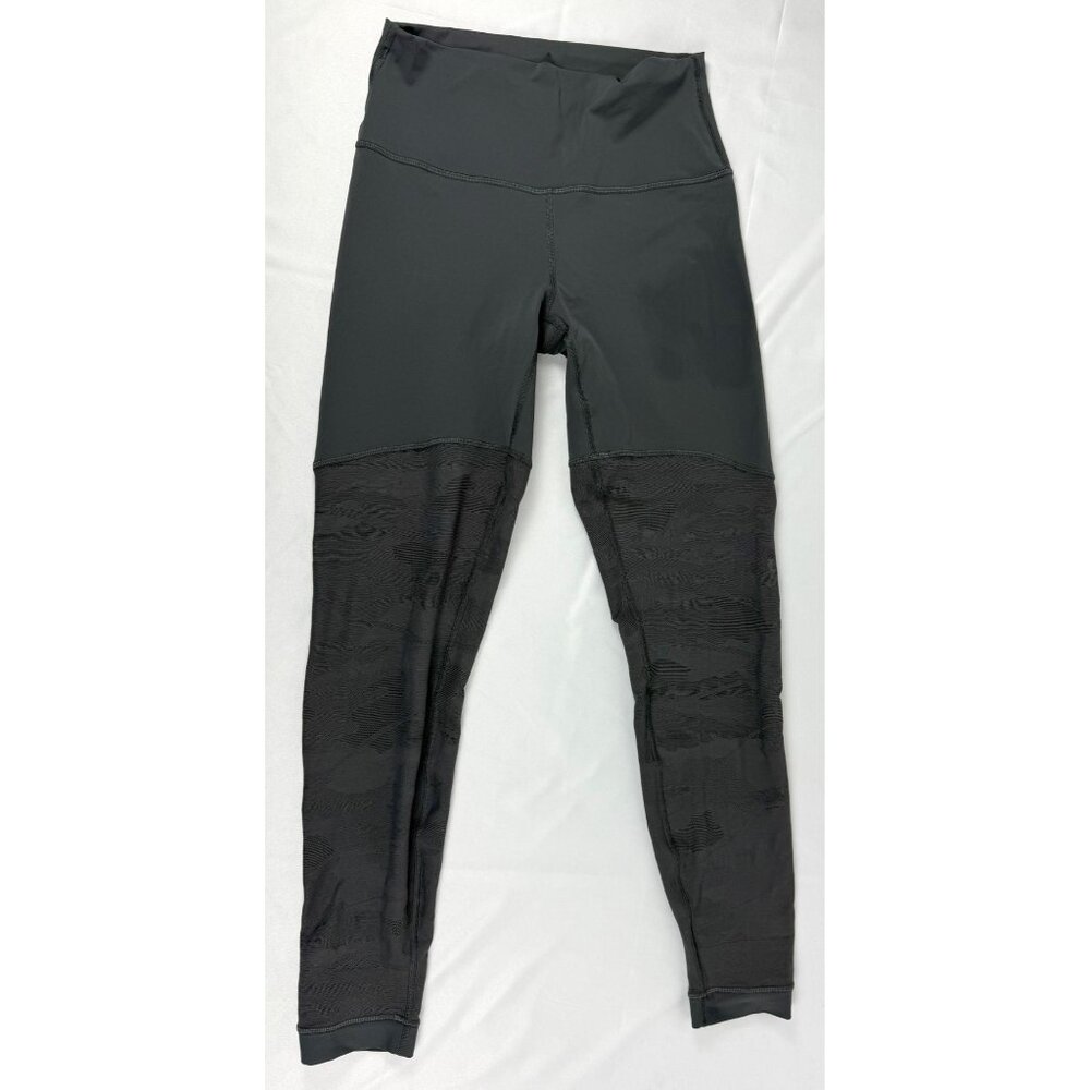 Lululemon Mesh High Rise Camo Print Leggings 28” Size 8